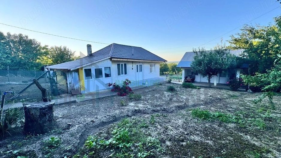 Casă de vânzare în Scoposeni, com. Gorban – 2700 mp teren, 3 construcții, livadă de nuci - Poză 1