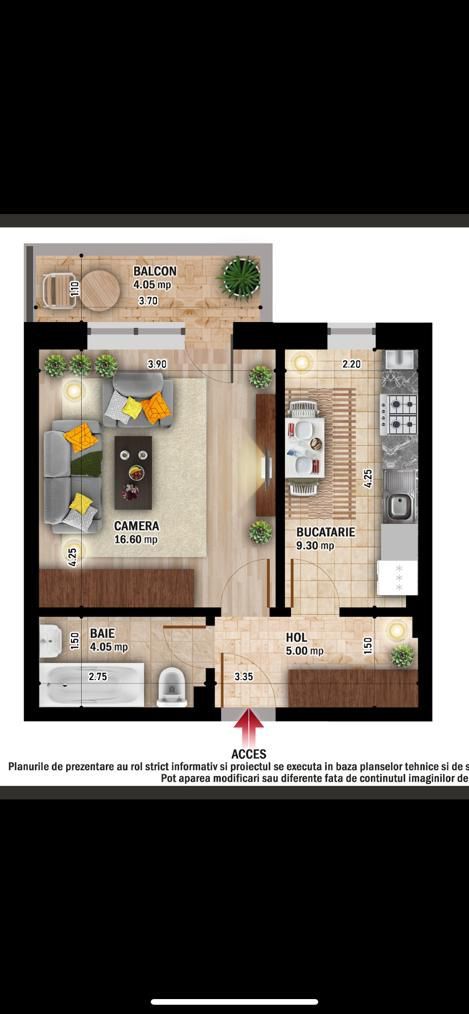 Garsoniera decomandata cu mutare imediata  langa STB - Poză 10