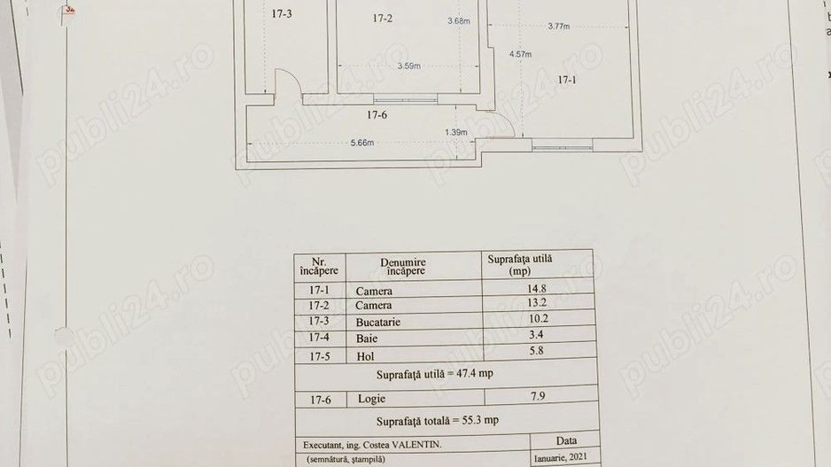 Apartament 2 camere zona Theodor Pallady - Ozana - Poză 8
