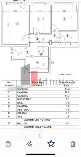 Vânzare apartament 3 camere Brâncoveanu - Luică - Poză 6