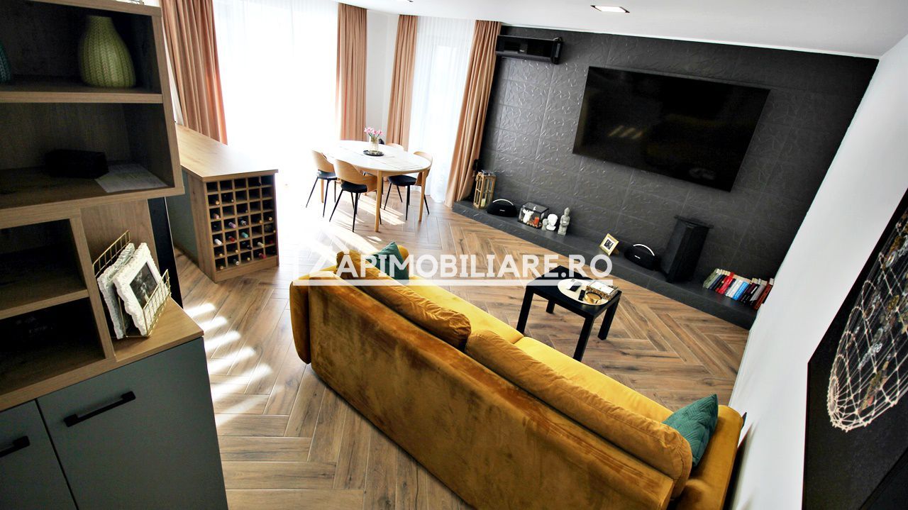 Apartament 3 camere,2 băi, mobilat LUX 82mp, cartier Maurer - Poză 6