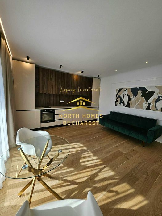 Apartament 2 Camere de Lux – Nusco City, Aviatiei | Terasă Panoramică - Poză 2