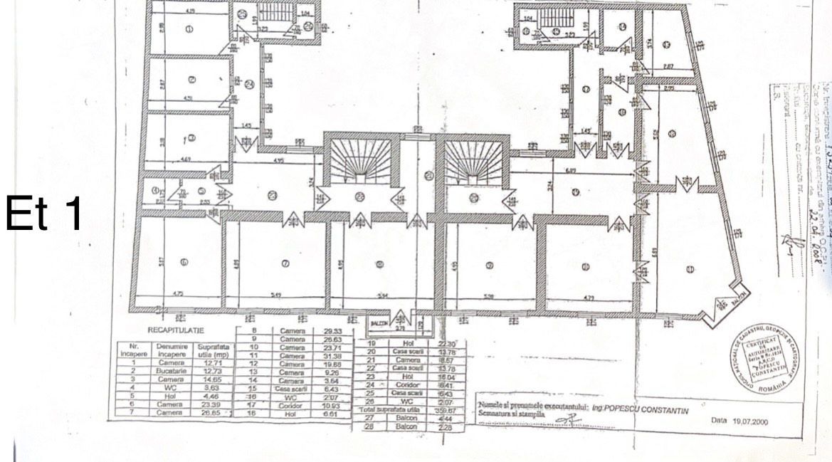 Spatiu comercial P+E zona Rosetti / 800 mp - Poză 24