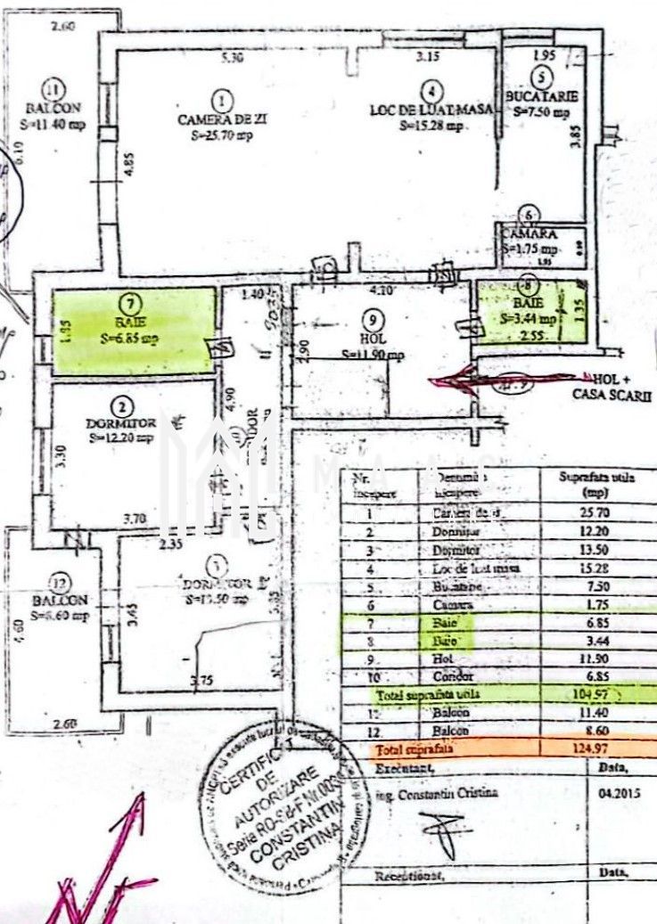 Comision 0 I Apartament 3 camere I Cartierul Arhitecților - Poză 8