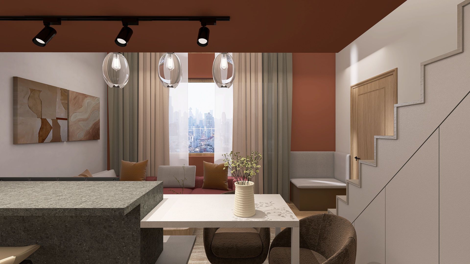 Studio Duplex Pta- Victoriei - Buzești - Poză 7