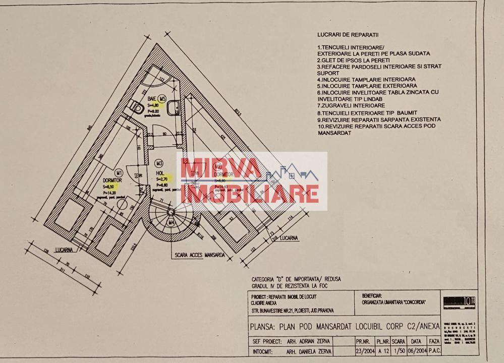 🏢 Spațiu de birouri – 5 camere, 2 băi – Central, Ploiești - Schiță 38