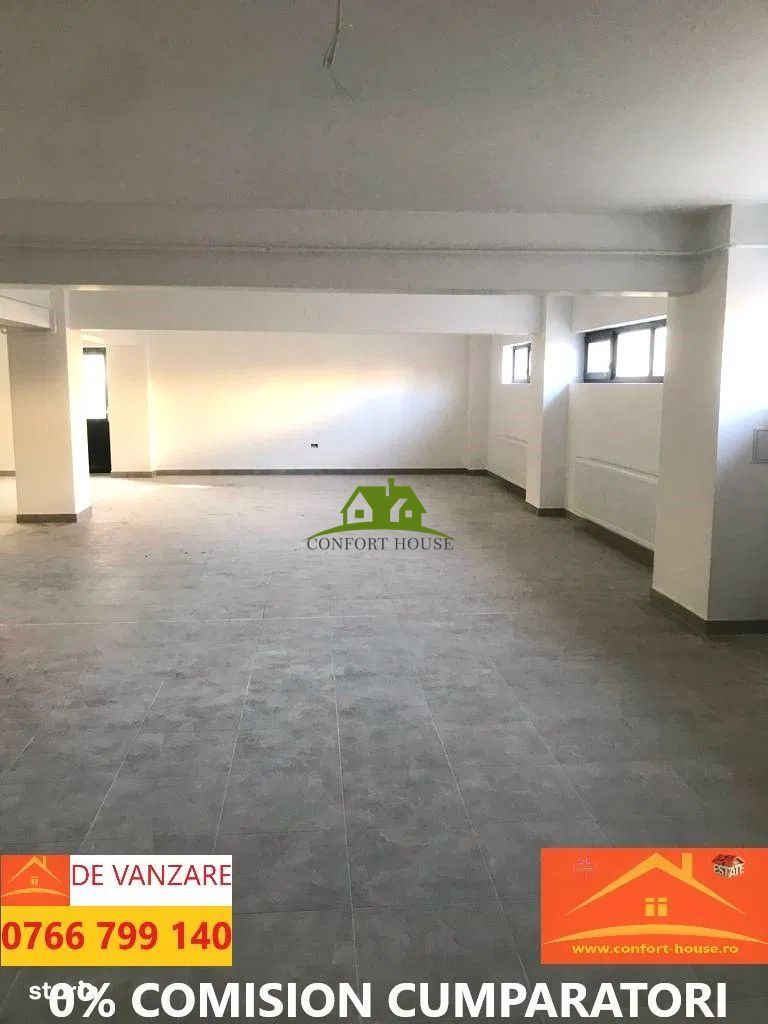 Spatiu comercial nou amenajat 2 intrari/2bai/2centrale/PVC tripan - Poză 8