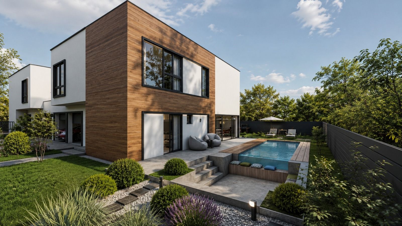 Vila Premium cu Piscina si Garaj dublu-Otopeni - Poză 1