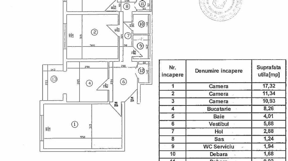 Apartament 3 camere - Poză 8