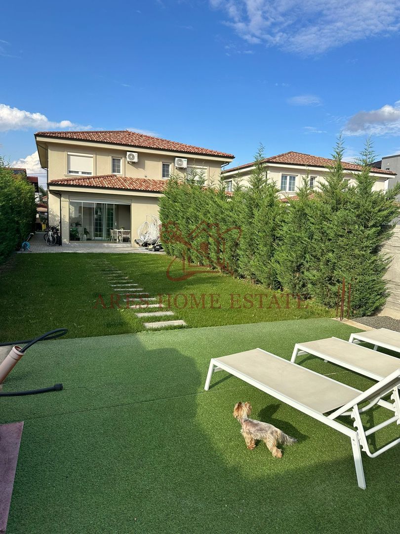 Casa in stil mediteranean, ultrafinisată 5 camere, 3 bai + curte. - Poză 16