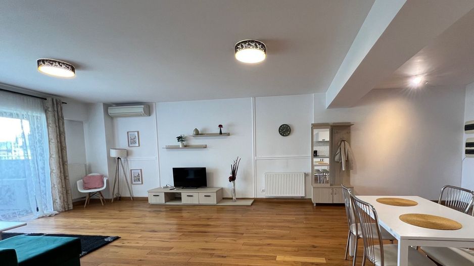 Apartament spațios 2 camere + dressing, UPground, 82 mp, etaj 6, mobilat lux. - Poză 1