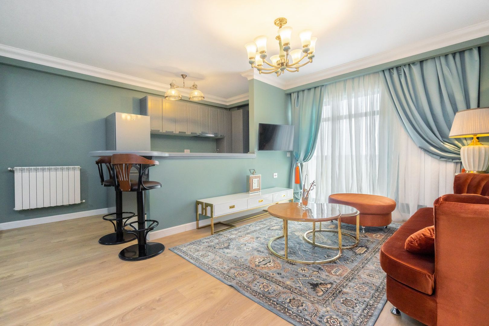 COMISION 0% - Apartament 2 camere finisat lux cu 2 bai, loc parcare, Herastrau - Poză 9