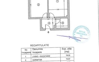 2 Camere | 2022 | Mobilat | Utilat | Rotar Park 2 - Schiță 7