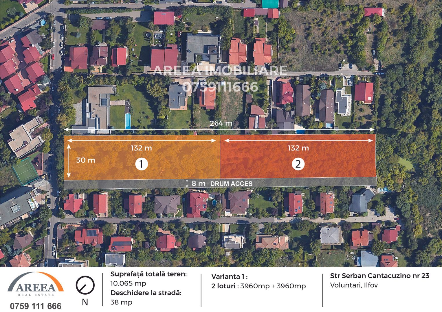 Teren 5.000 mp –propunere din 10.065 mp zona Iancu Nicolae-Jolie Ville - Poză 1
