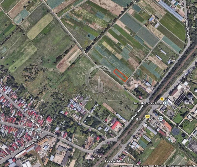 Teren intravilan ~ zona Dorobanti ~ S=1400mp ~ d=12,5m ~ Pret: 35.000€ - Poză 1