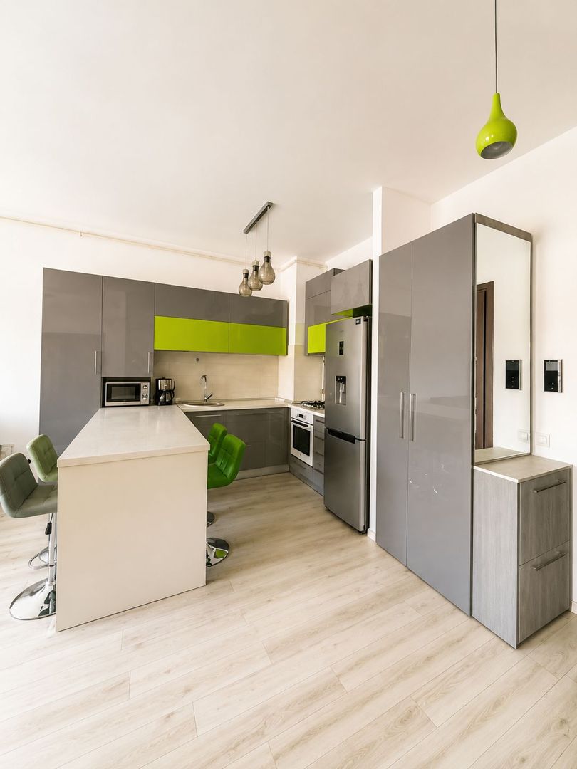 Apartament Modern 2 Camere De Inchiriat | Bonjour Residence | Parcare | Terasa - Poză 3
