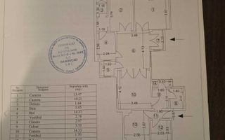 Apartament 3 Camere Victoriei - Schiță 8