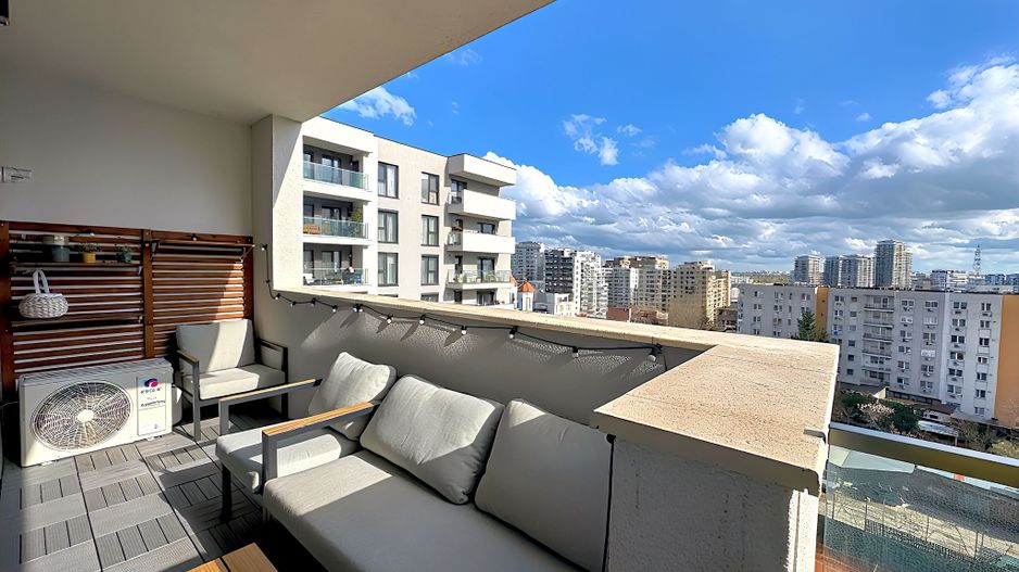 2 camere în Timpuri Noi etaj 8 lumină după-amiază fără vecini în față - Poză 4