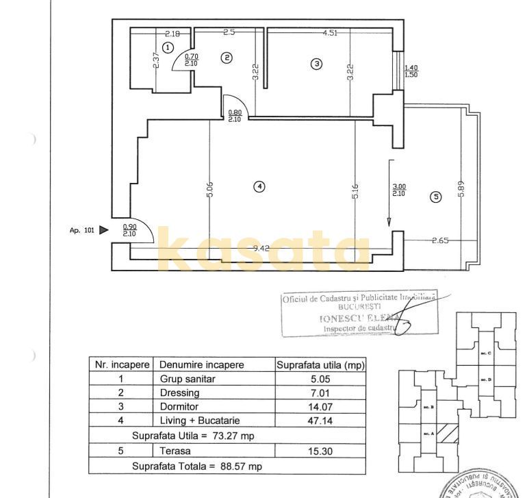 Apartament 2 camere | Upground | Fabrica de Glucoza - Poză 11