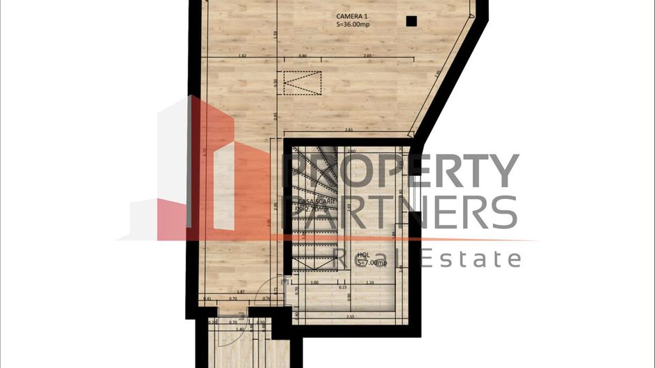 2 apartamente unite in casa in zona centrala, Unirii - Marasesti - Schiță 26