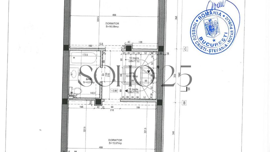 Casă tip duplex P+1+M de vânzare – Trend Residence - Schiță 27