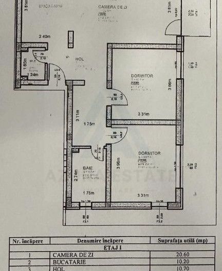 Apartament premium 73,2 mp + 2 balcoane  Etaj 1 parcare  in Șelimbăr - Poză 12