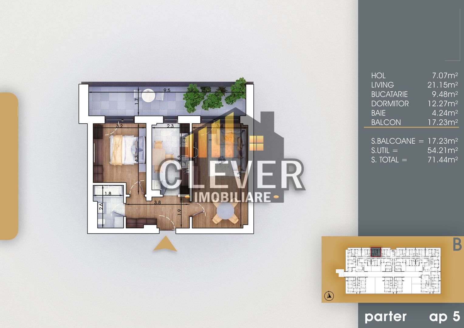 700m Metrou Nicolae Teclu-Apartament 2 camere Premium - Poză 1