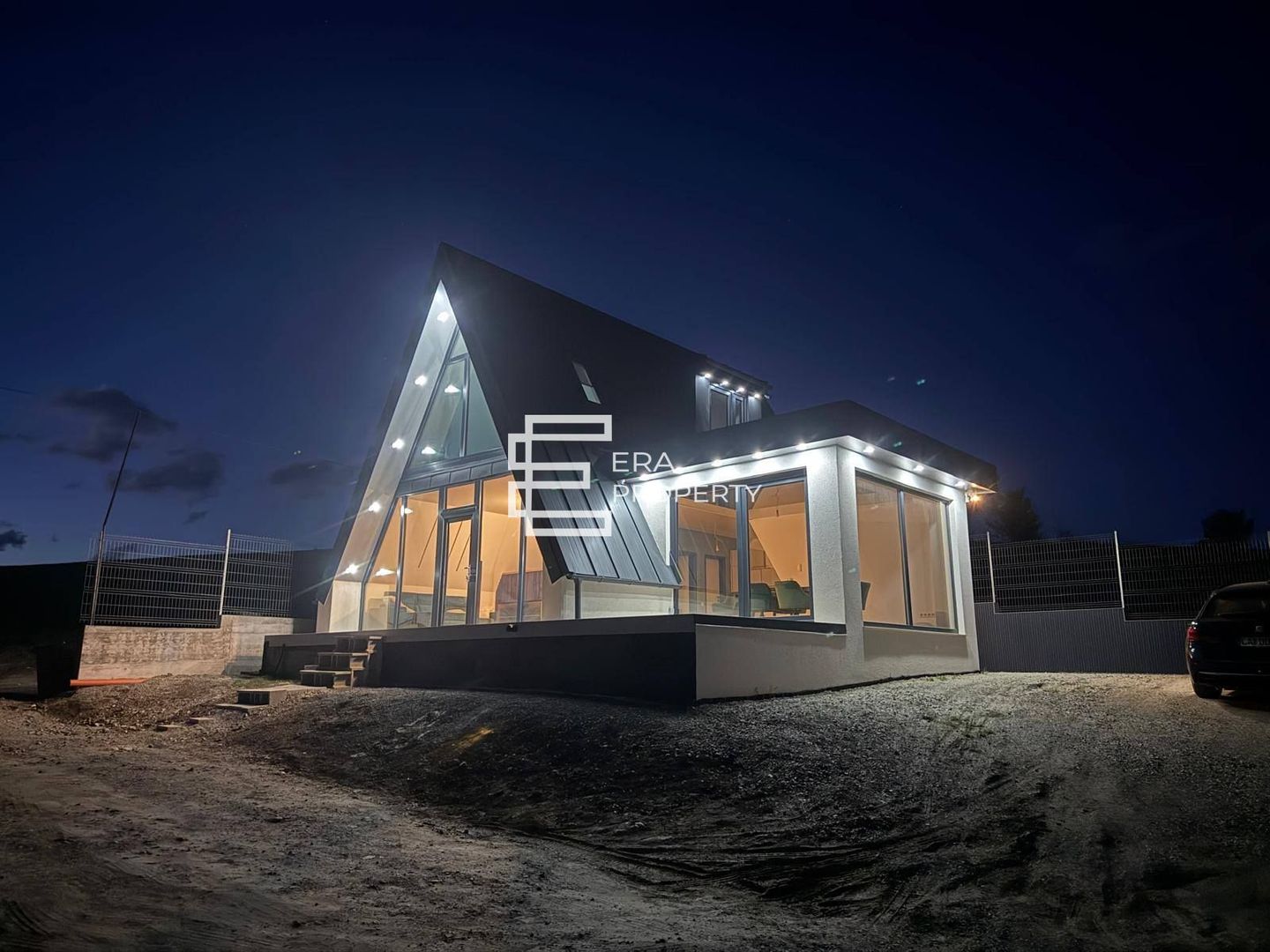 Casă nouă la cheie, tip A-frame, intabulată, în Șura Mare - Poză 13