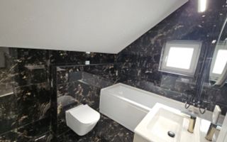 Casă nouă, 5 camere, clasa A, vedere lac, 500 mp teren, Ciurbești, Miroslava - Poză 18