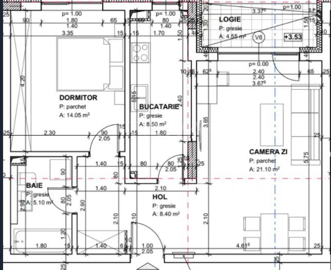Apartament cu 2 camere, zona Andrei Muresanu. - Poză 1