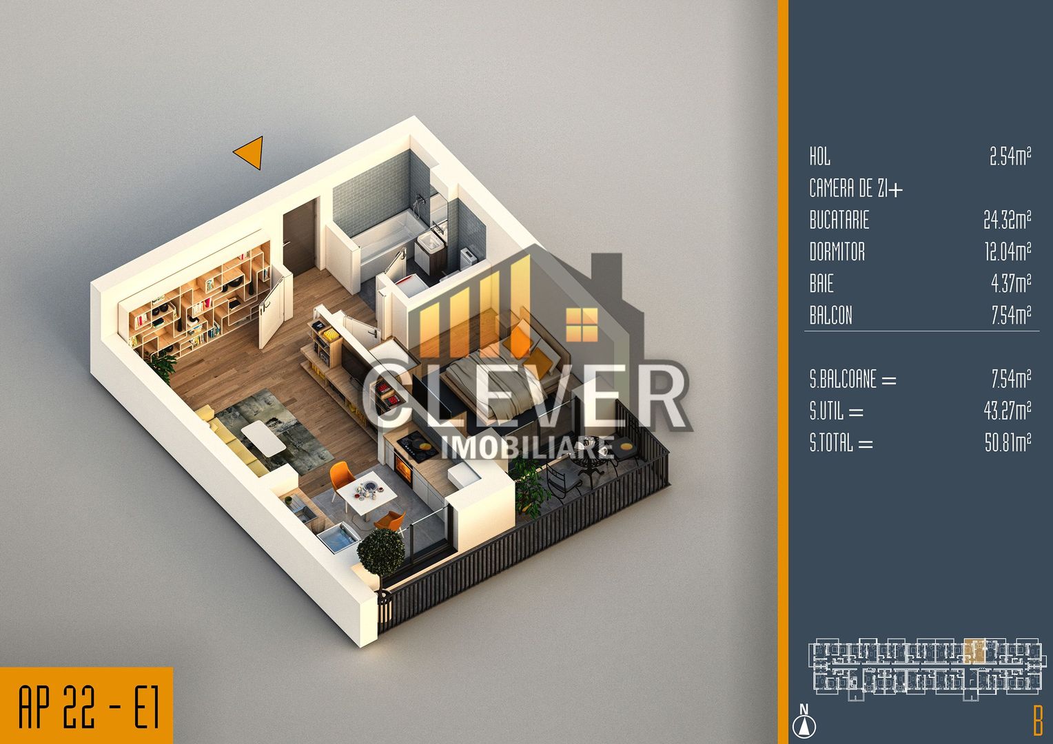 PROMO Apartament 2 camere-Ideal Investitie Theodor Pallady - Poză 2