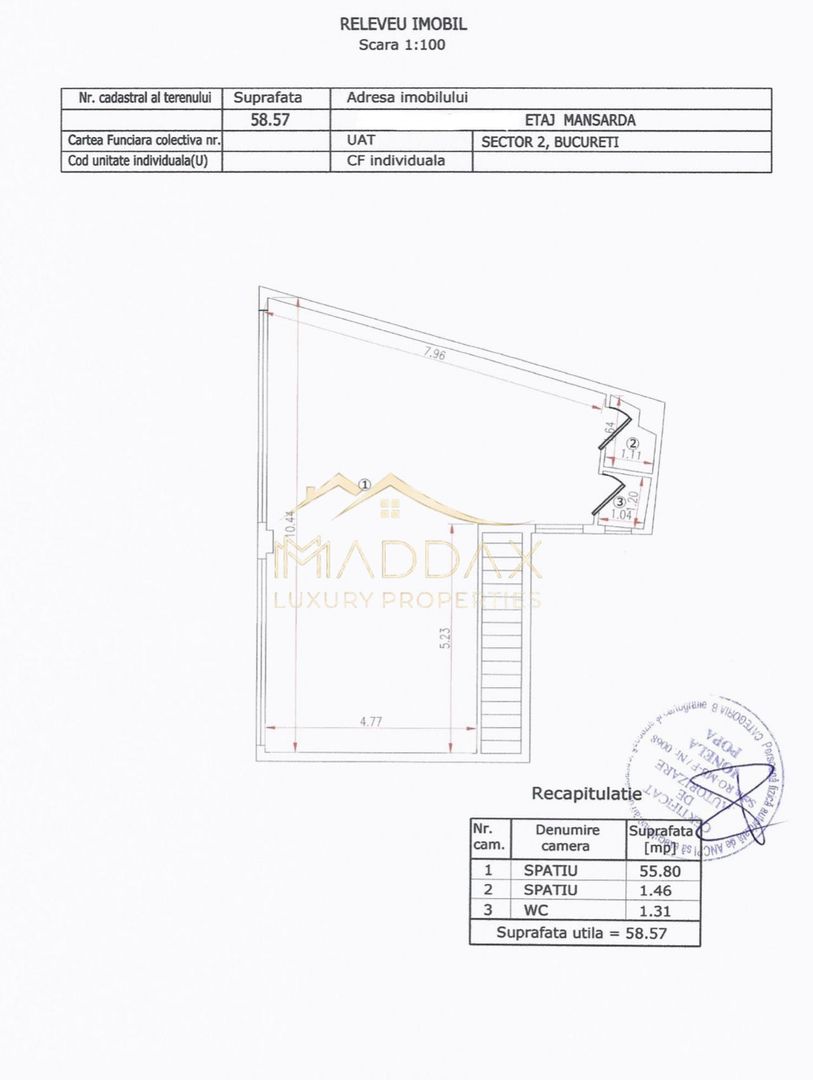 Spatiu Comercial *180mp* // 2 parking spaces // Stefan Cel Mare - Schiță 19