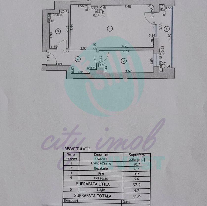 Studio premium 2025 | 42 mp | 10 min Parcul Carol | Încălzire în pardoseală - Poză 5