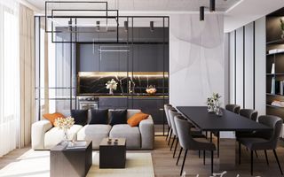 Apartament 3 camere parter | Grădină + terasă 32 mp | PIPERA CONCEPT II | Lux | - Poză 12