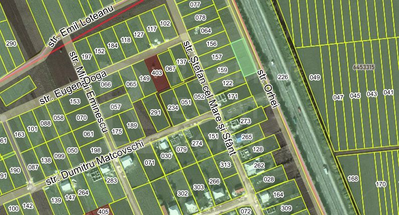 Vânzare,teren pentru construcție,10ari,traseu Peresecina-Orhei, Gornoe - Poză 3