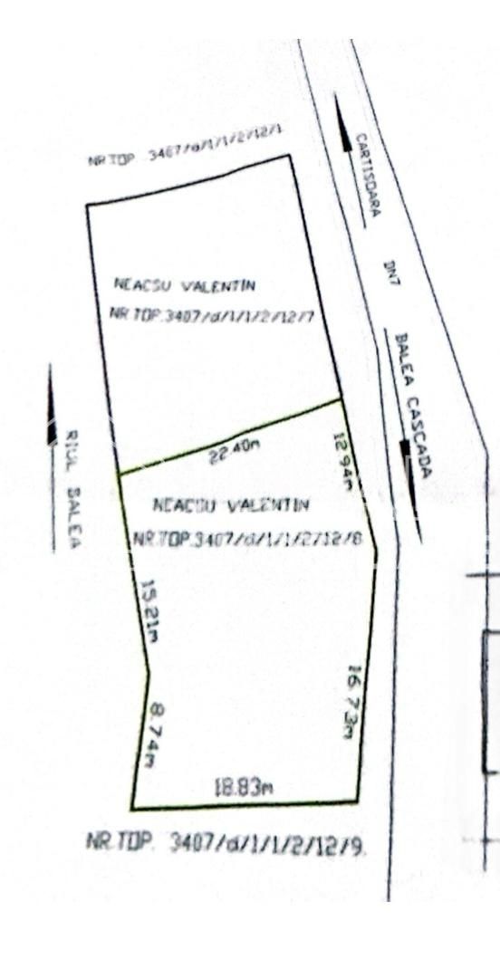 Teren intravilan 1.113 mp – deschidere la DN7C și Râul Bâlea – Cârțișoara - Poză 4