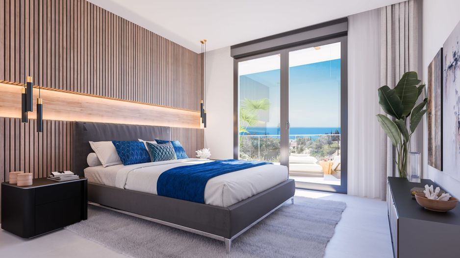Penthouse de lux cu piscina si vedere la Marea Mediterana in Spania - Marbella - Poză 7