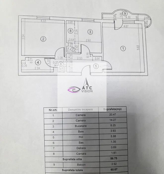 Apartament 2 camere - Calea 13 Septembrie - Prosper Plaza - Etaj 1 - Poză 8