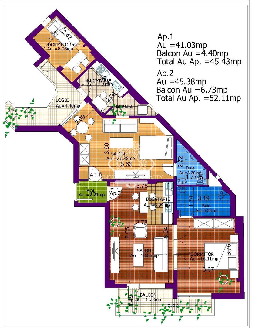 4 camere compartimentate în 2 apartamente | Piata Kogalniceanu - Poză 17