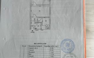 2 camere renovat  Glinka - Floreasca - Schiță 10