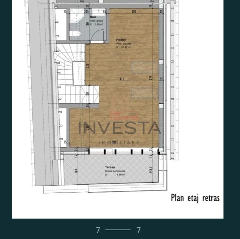 Locuință modernă cu 5 camere, situată în cartierul Zorilor! - Schiță 13
