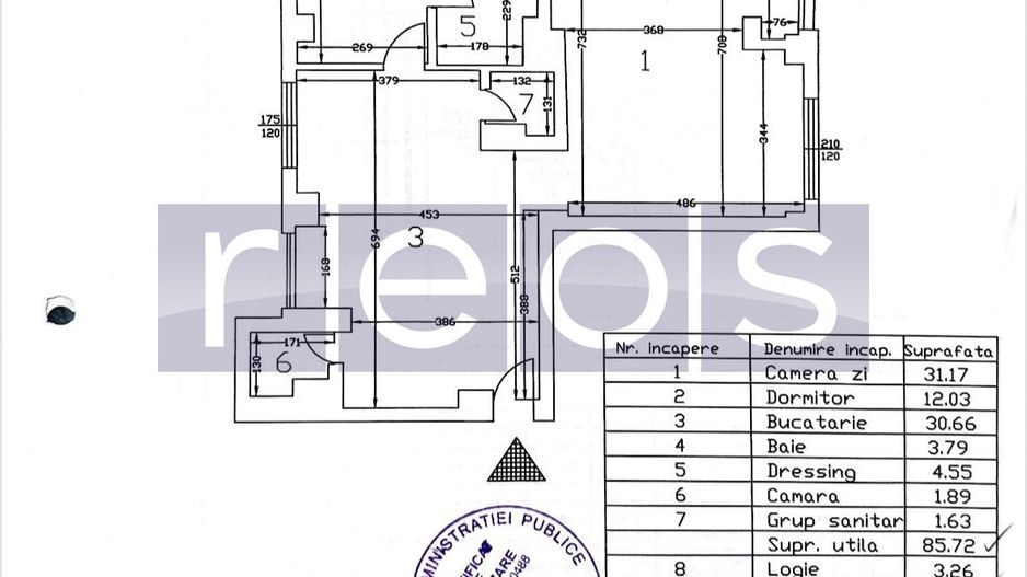 VANZARE APARTAMENT 3 CAMERE 89MP | DUBLU VEDERE PIATA OBOR STEFAN CEL MARE - Poză 11