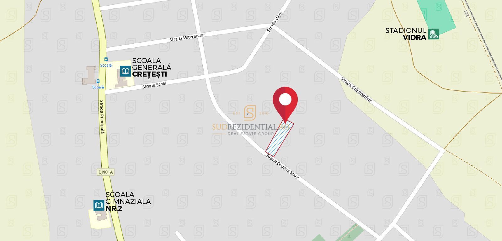 Teren intravilan de vânzare 2.826 mp – Vidra, Ilfov – dublă deschidere - Poză 4