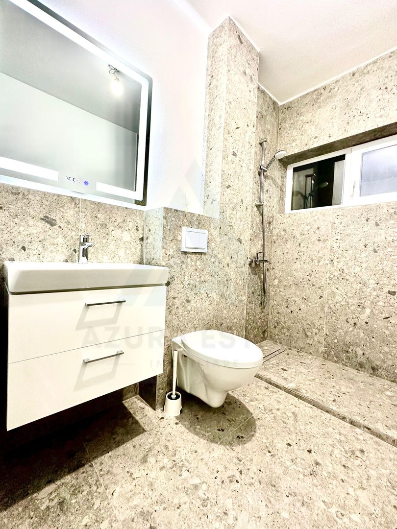 Apartament ultrafinisat 2 camere balcon 7.5 mp si parcare in Cristian - Poză 9