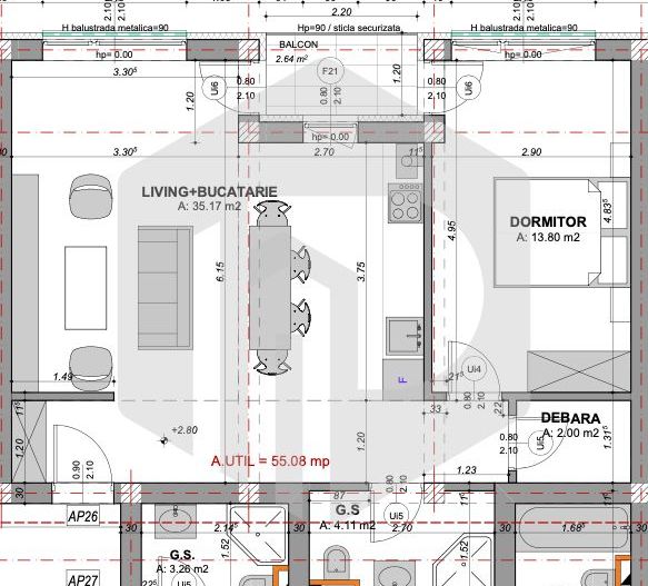 Apartament 2 Camere | Mihai Viteazul  | Decomandat | Etaj 1 - Poză 2