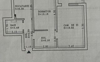 Apartament 2 camere decomandat tatarasi dispecer - Poză 8