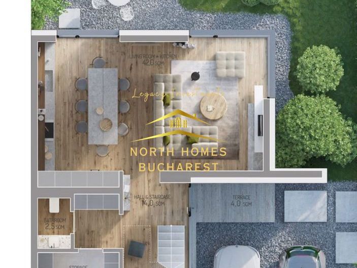 LUX - Vila 4 camere cartier Amber Forest-PARCARE - Poză 15