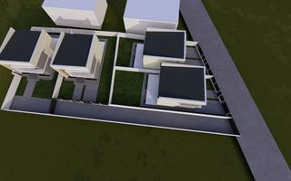 Vanzare 3 vile individuale noi cu design contemporan si teren generos - Poză 9