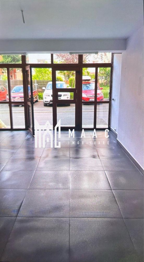 Spațiu comercial / birouri 25 mp | Cedonia, Sibiu | parter, vitrină - Poză 1