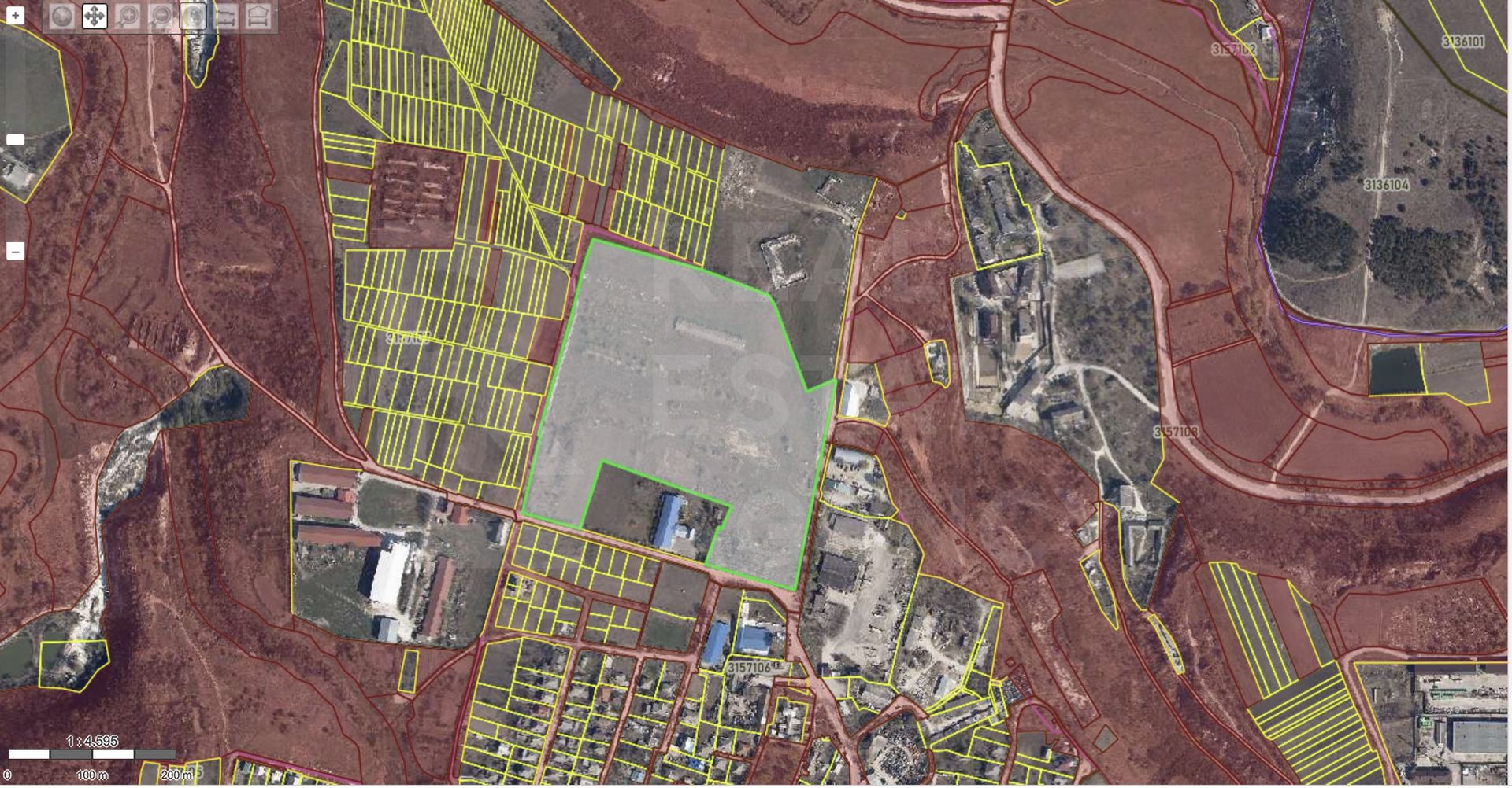 Vânzare, teren pentru construcție, 9.ha, Ciorescu - Schiță 1